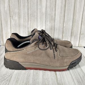 Patagonia Bungee Cord Performance Footwear Tan Brown Leather Men's 12